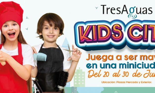 Kids City, la ciudad de los niños, llega al Centro Comercial TresAguas