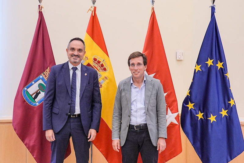 El alcalde de Móstoles se reúne con Martínez-Almeida para abordar la movilidad durante el soterramiento de la A-5