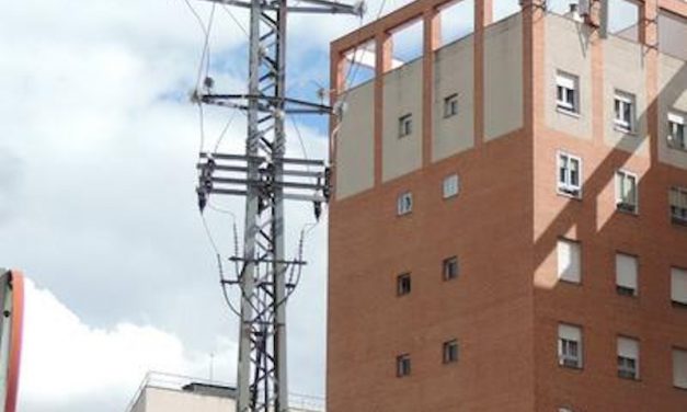 Móstoles inicia el proceso para soterrar la torre eléctrica de la Avenida Olímpica