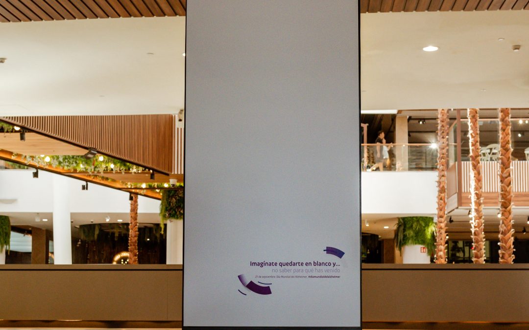 intu Xanadú pone en marcha la campaña ‘Imagínate quedarte en blanco y…’ para visibilizar y concienciar sobre el Alzheimer