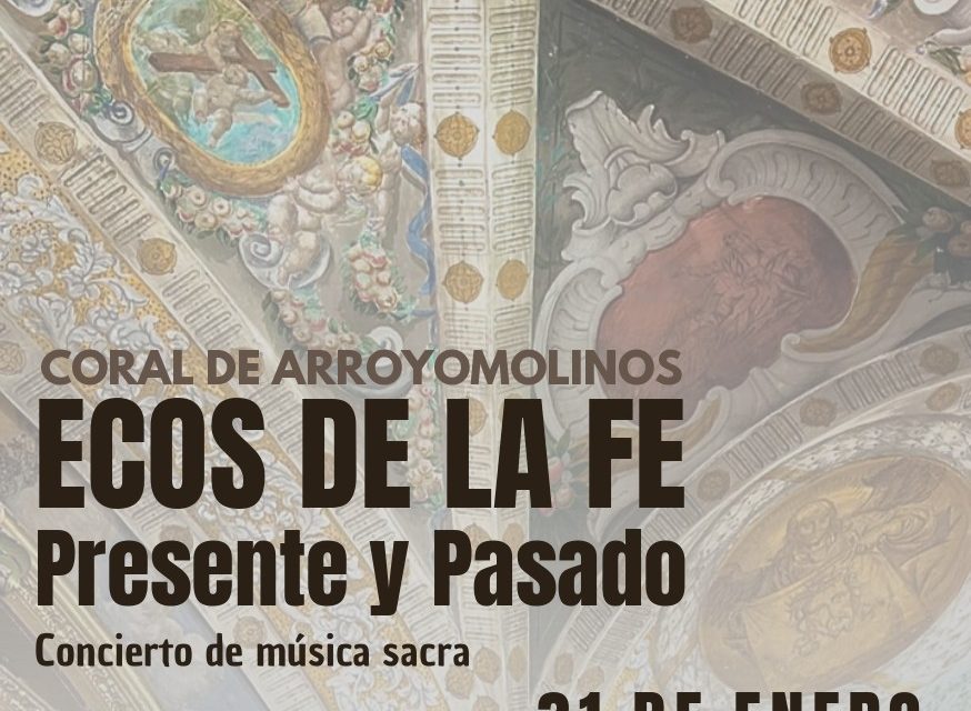 La Coral de Arroyomolinos lleva su música sacra a un templo histórico de Toledo