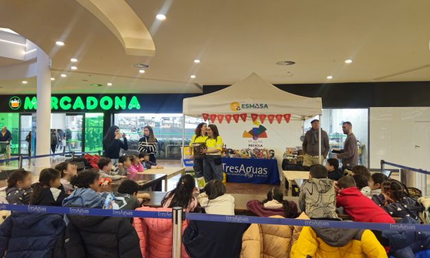 El Centro Comercial TresAguas celebra el Día de la Educación Ambiental con talleres de reciclaje junto a colegios de Alcorcón