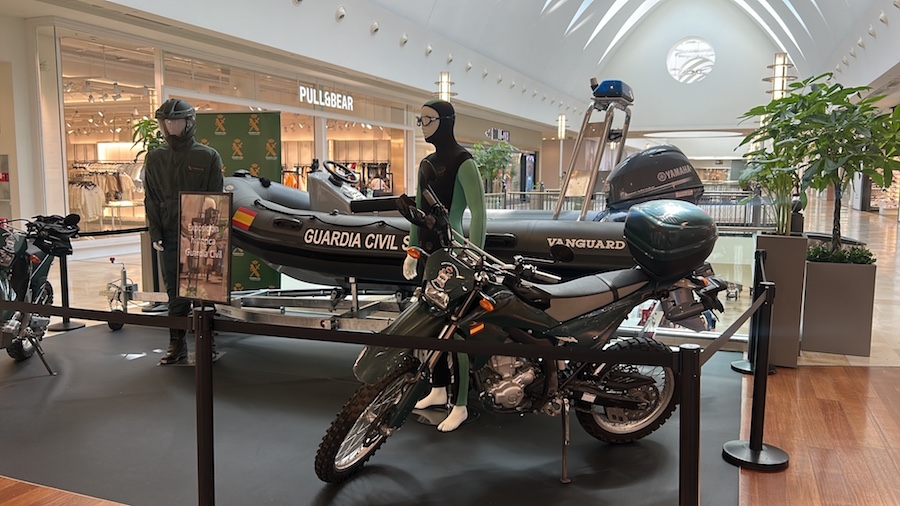 Xanadú acerca la labor de la Guardia Civil con exhibiciones y demostraciones en directo 