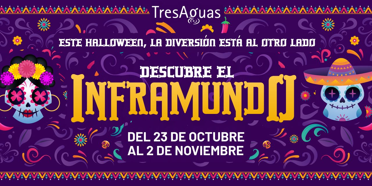 TresAguas abre las puertas de “El Inframundo” este Halloween con una divertida experiencia para toda la familia